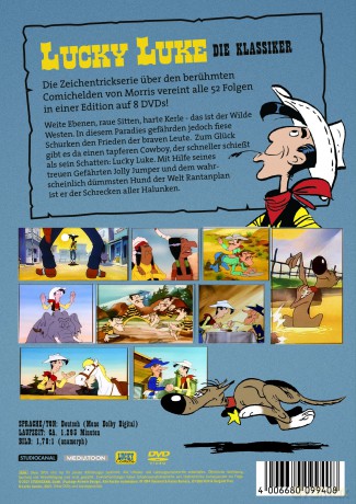 Lucky Luke - Die Klassiker - Die komplette Serie [8DVD]