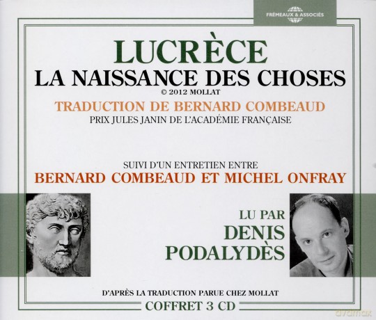 Onfray,Michel: Lucrece La Naissance Des Choses Suivi D'un [3CD]