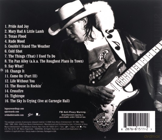Stevie Ray Vaughan and Double Trouble: The Real Deal Greatest Hits vol.1 [CD]
