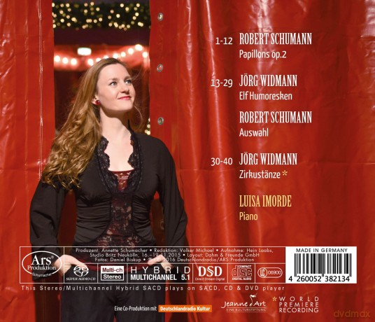 Luisa Imorde-Zirkustanze: Luisa Imorde-Zirkustanze [CD]