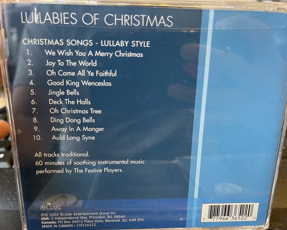 Lullabies of Christmas Various Artists [CD]