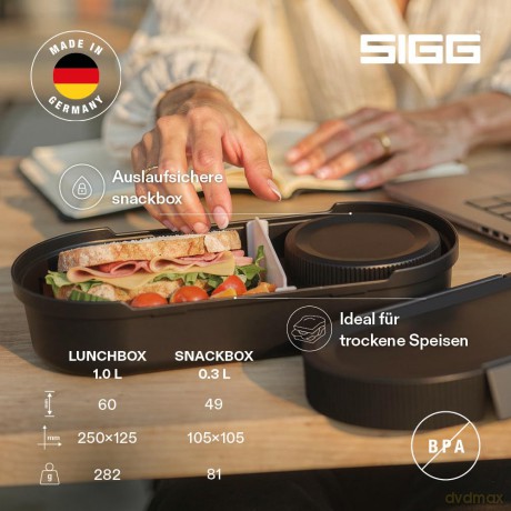 Lumo Lunchbox L Black