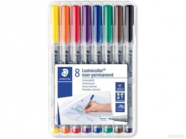 Lumocolor F, Wl, Farbs. 8er