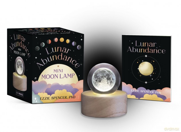 Lunar Abundance Mini Moon Lamp [KSIĄŻKA]