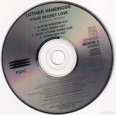 Luther Vandross-Your Secret Love -Cds- [CD]