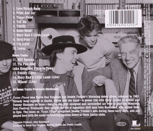Stevie Ray Vaughan and Double Trouble: Texas Flood [CD]