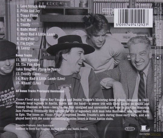 Stevie Ray Vaughan and Double Trouble: Texas Flood [CD]