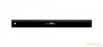 M + R: M + R Lineal 30,0 cm, schwarz