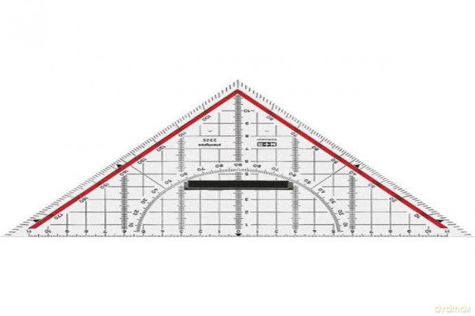M + R Zeichendreieck, 25cm