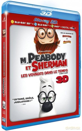 M Peabody Et Sherman 3d+Dvd [3xBlu-Ray]