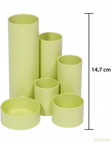 M&M: M&M Stiftehalter Schreibtisch-Boy verde