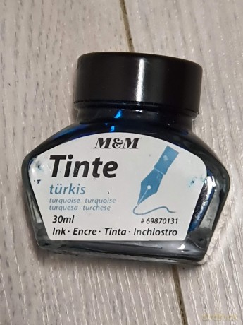 M&M: M&M Tintenfass tźrkis