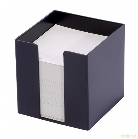 M&M: M&M Zettelbox schwarz inkl. 700 Notizzet
