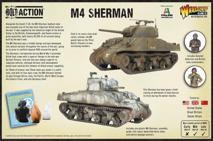 Warlord Games Ltd: M4 Sherman