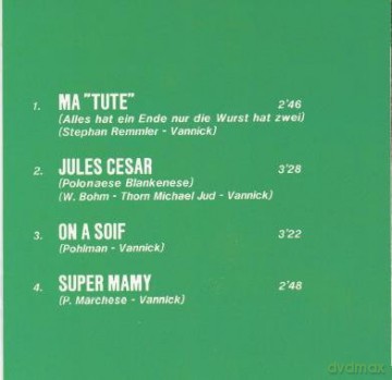 Le Grand Jojo: Ma Tute - On A Soif - Jules Cesar [CD]