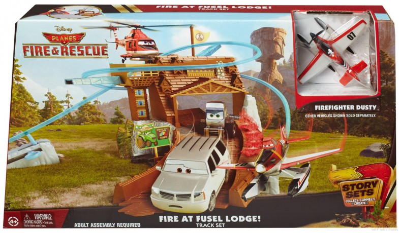 PLANES 2 Zestaw pożar w Kadłubacówce