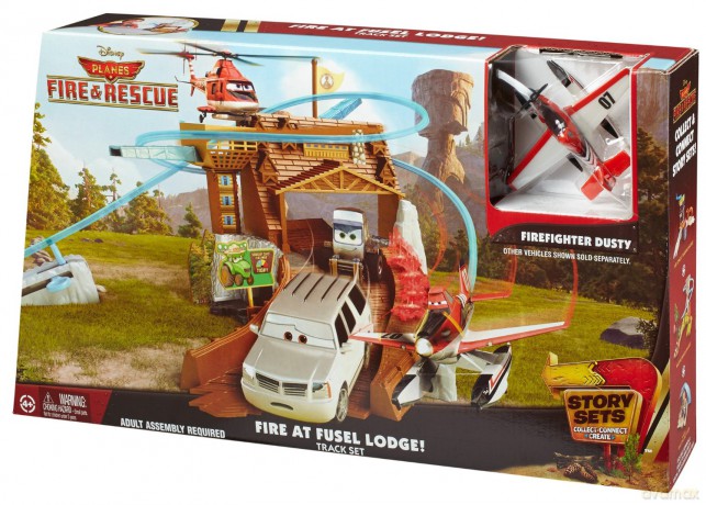 PLANES 2 Zestaw pożar w Kadłubacówce