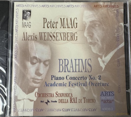 Maag Peter: Maag Peter/Weissenberg-Brahms Pno Concerto No 2 [CD]