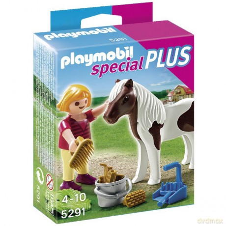 PLAYMOBIL Dziewczynka z kucykiem [KLOCKI]