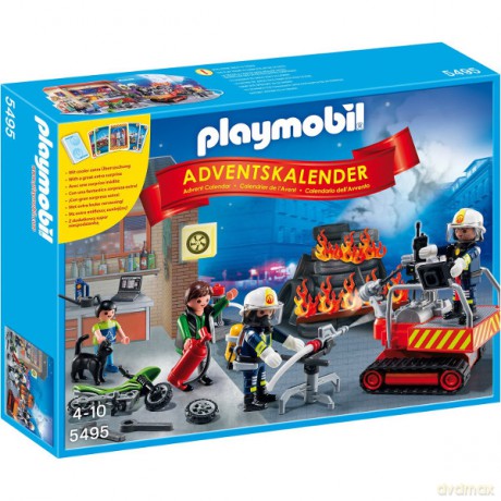 PLAYMOBIL Kalendarz adwentowy straż [KLOCKI]