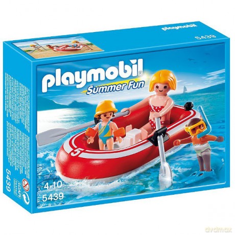 PLAYMOBIL Urlopowicze z pontonem [KLOCKI]
