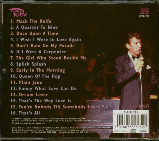 Bobby Darin: Mack the Knife [CD]