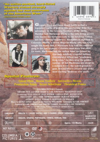 Mackenna's Gold [DVD]