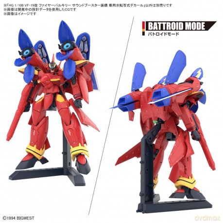 MACROSS - HG 1/100 VF-19 Custom Fire Val