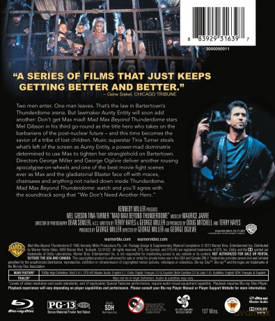 Mad Max: Beyond Thunderdome [Blu-Ray]