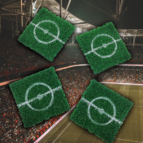 Mad Monkey - Fussball Untersetzer