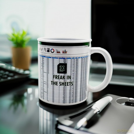 Mad Monkey Tasse "Freek in the Sheets"