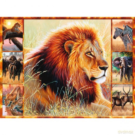 RAVEN. 1500 El. Afrykańska Przygoda [PUZZLE]