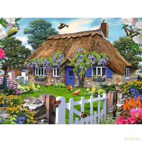 Ravensburger 1500 El. Wiejski domek [PUZZLE]