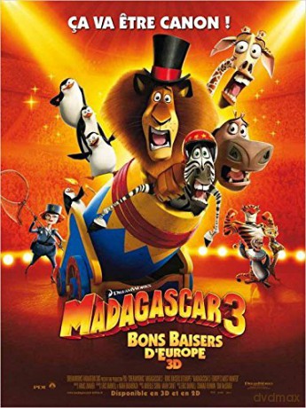 Madagascar 3: Bons Baisers D´Europe [DVD]