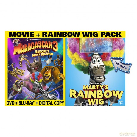 Madagascar 3: Europe's Most Wanted [2xBlu-Ray]