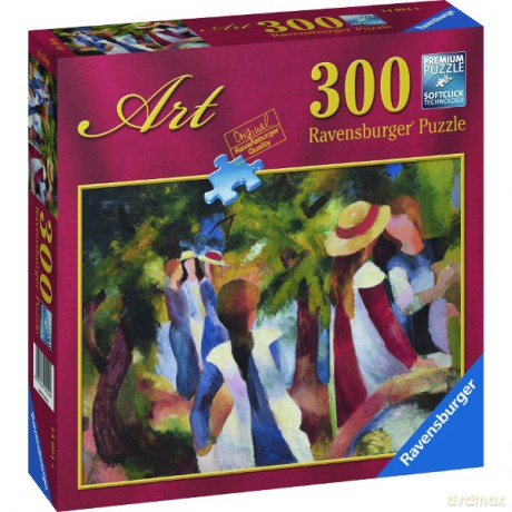 RAVENSBURGER 300 el. Macke, Dziewczyny [PUZZLE]