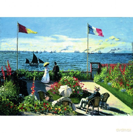 RAVENSBURGER 300 el. Monet, Ogród w Sainte [PUZZLE]