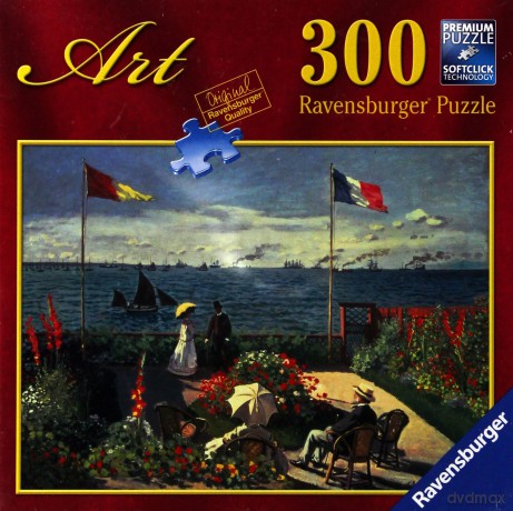 RAVENSBURGER 300 el. Monet, Ogród w Sainte [PUZZLE]