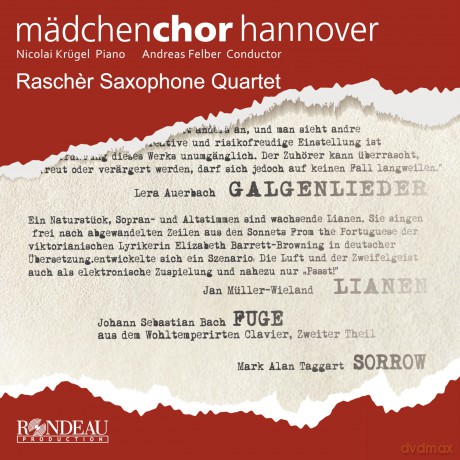 Madchenchor Hannover-Auerbach - Galgenlieder: Madchenchor Hannover-Auerbach - Galgenlieder [CD]