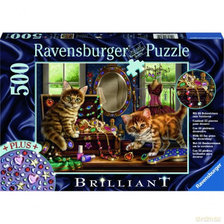 RAVENSBURGER 500 el. Brylantowe pudełko [PUZZLE]