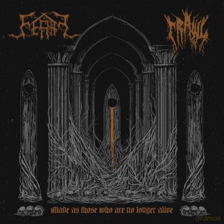 Feral/Crawl: Made As Those Who Are No Longer Alive (Split) [CD]
