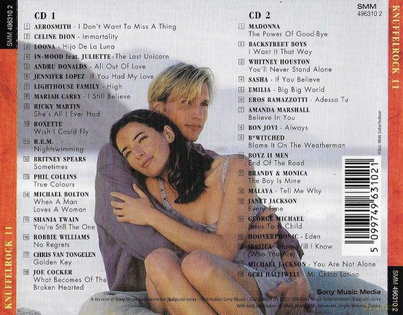 Rock Mantique 11: Madonna - Whitney Houston - Bon Jovi - Celine Dion [2CD]