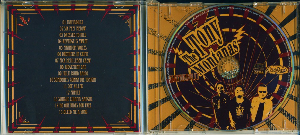 Tony Montanas: Mafiabilly [CD]