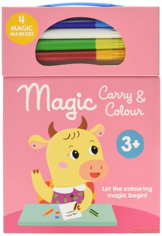 Magic Carry Colour 3+ Pink Goat [KSIĄŻKA]