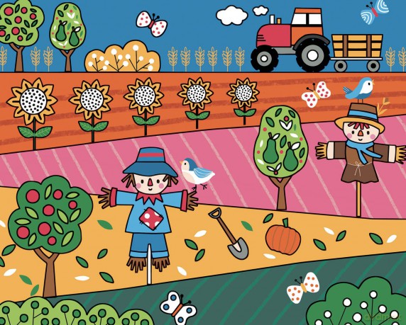 Magic Painting Farm New Ed. [KSIĄŻKA]