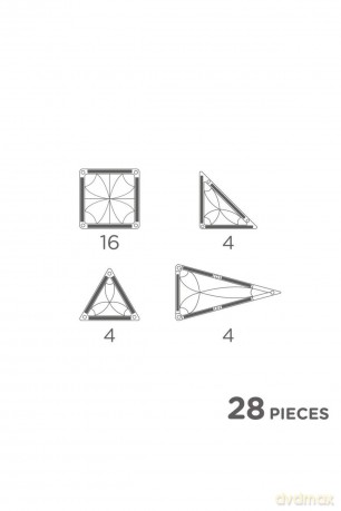 Magnetische Tegels - Mini Tiles Pack Intense