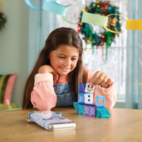 Magnetische Tegels - Travel Set - Winter Wonder - 26 stuks