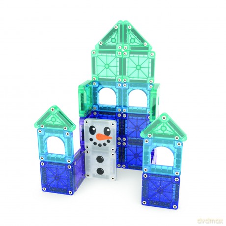 Magnetische Tegels - Travel Set - Winter Wonder - 26 stuks