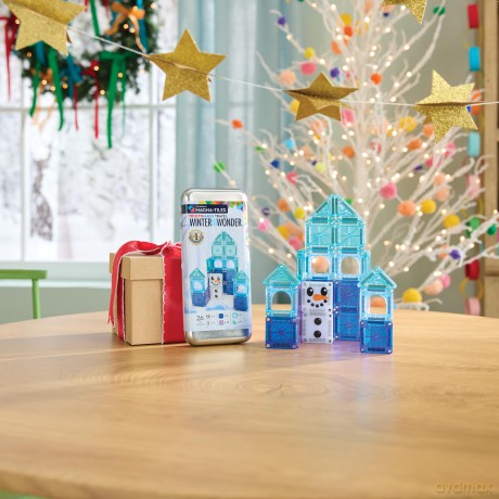 Magnetische Tegels - Travel Set - Winter Wonder - 26 stuks