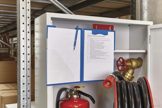 magnetoplan Klemmbrettmappe blau